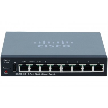 Коммутатор Cisco SG100D-08-EU