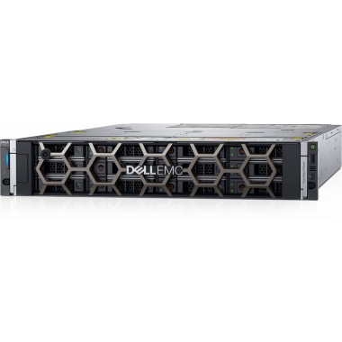 Dell PowerEdge R750 24B ST2 (up to 24x2.5",Riser Config 1, 6x8, 2x16 slots) no ( CPU, Mem, HDDs, PSU,OCP, BOSS) Front PERC H755 Rear Load, iDRAC9 Enterprise 15G, LCD Bezel, Rails, Arm